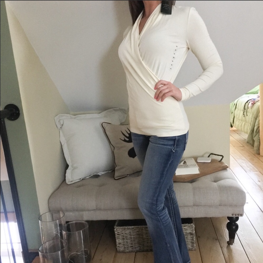 Ralph Lauren cream top